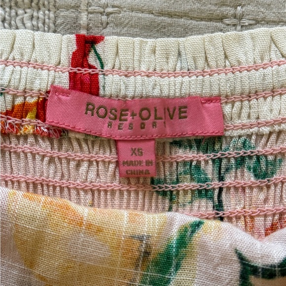 NEW Rose & Olive Fruit top - Picture 4 of 5